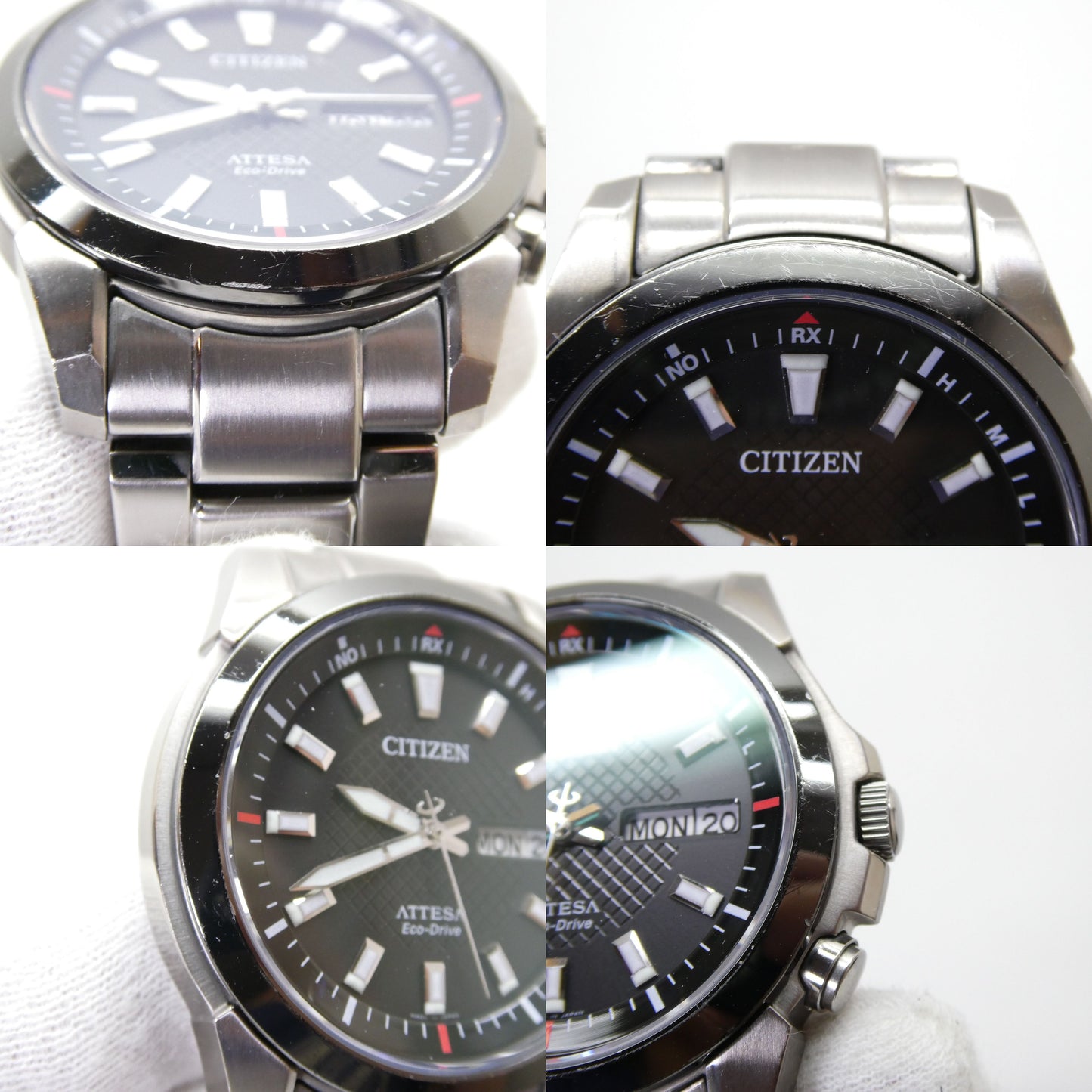 CITIZEN ATTESA Eco-Drive Solar Titanium Watch Size ONE SIZE