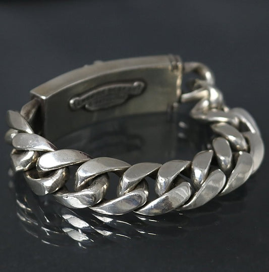 CHROME HEARTS Old Dagger ID Sapphire Bracelet Size ONE SIZE
