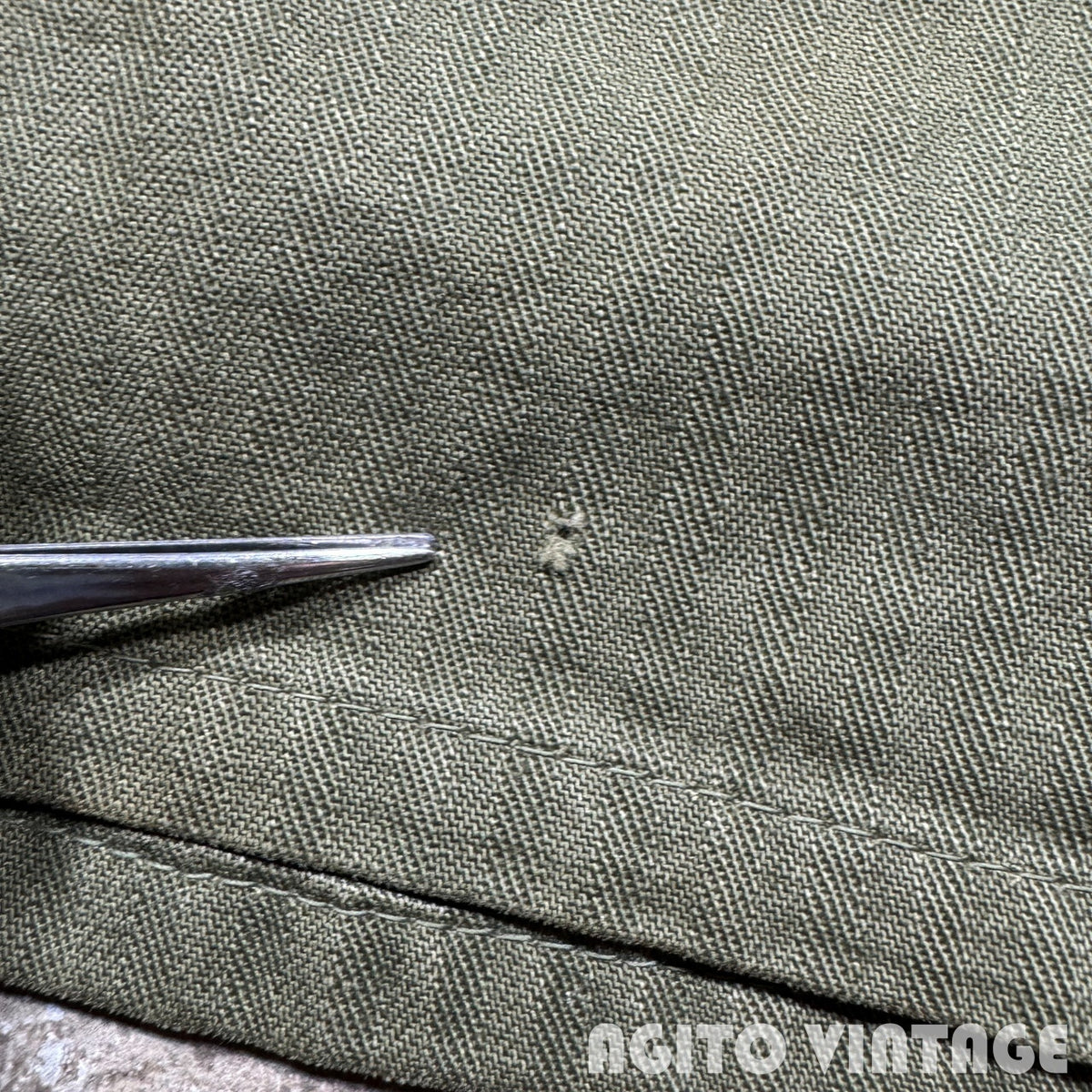 U.S.NAVY 40s WWII HBT Utility Jacket Green