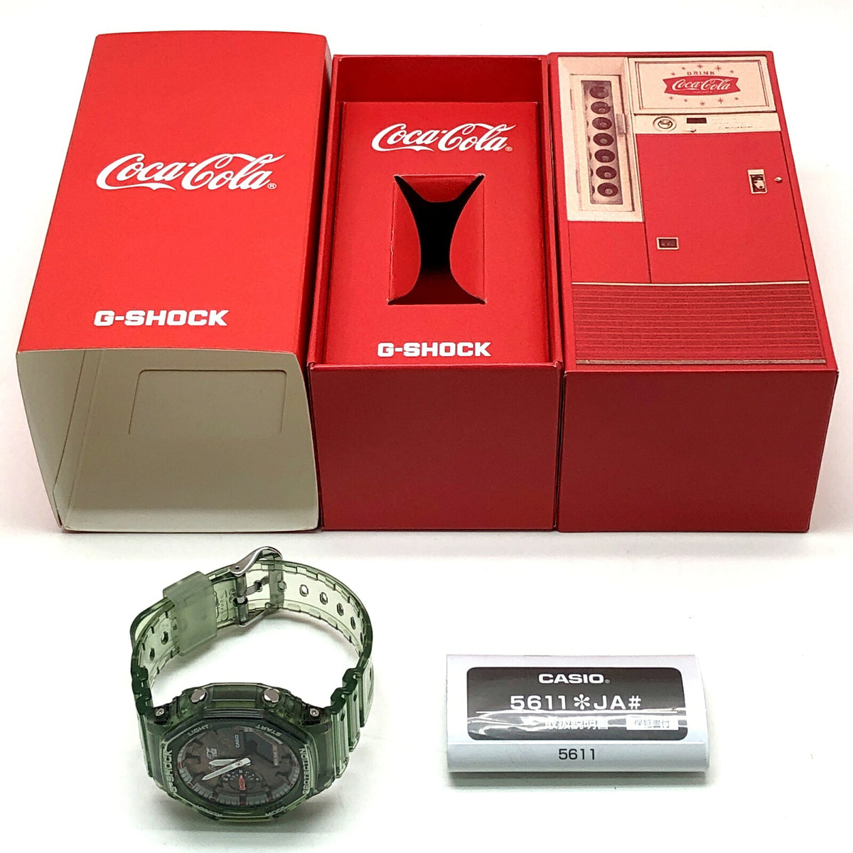 G-SHOCK GA-2100CC-3A Coca-Cola Collab CasiOak Watch