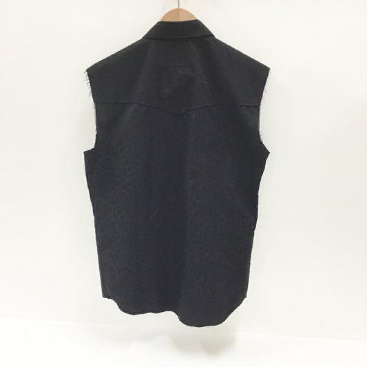 NUMBER (N)INE Sleeveless Shirt Black Size 4