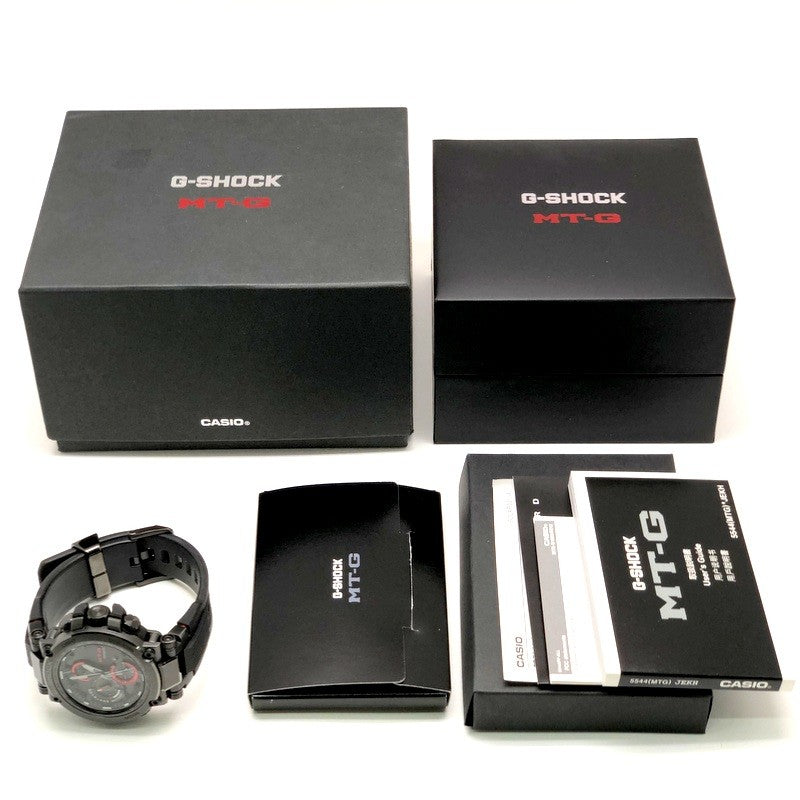 Casio G-SHOCK MTG-B1000B-1A MT-G Bluetooth Solar Watch