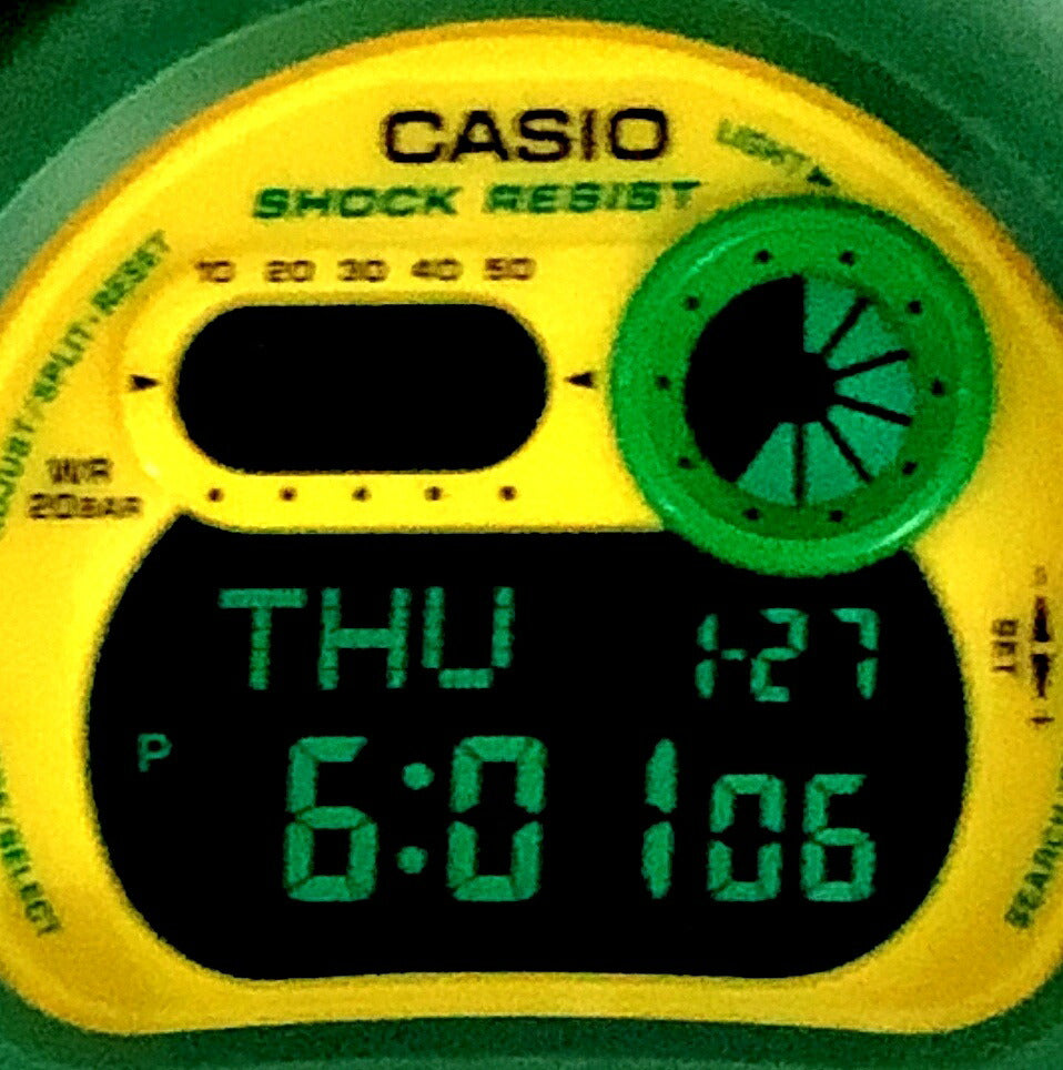 Casio G-SHOCK G-001RF-9 Jason Rastafarian Rasta Watch