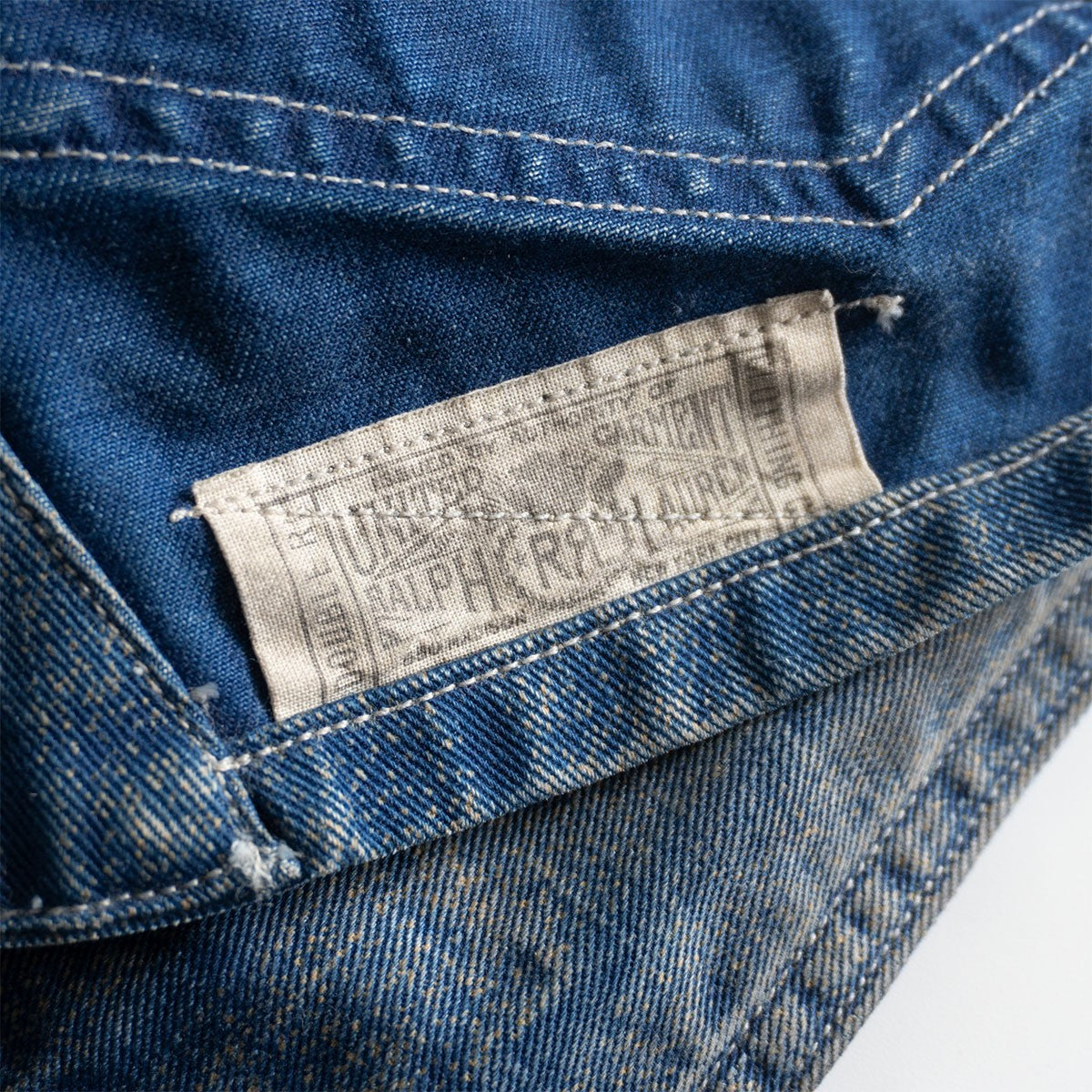 RRL INDIGO STRIPE CHORE JACKET Size S
