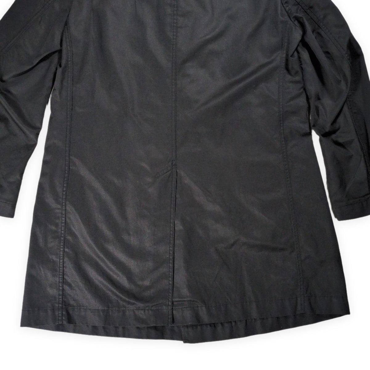 URU TOKYO 14SS Balmacaan Coat Black Size 3