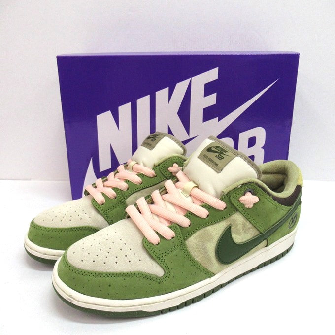 NIKE Yuto Horigome SB Dunk Low "Matcha" Sneakers Size 28cm