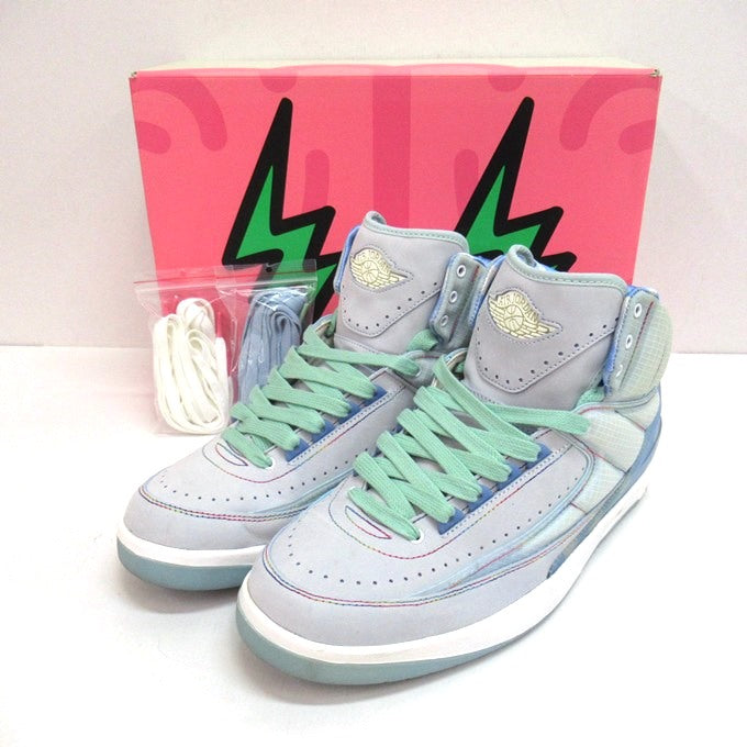 NIKE J Balvin Air Jordan 2 Retro SP Sneakers Size 29cm