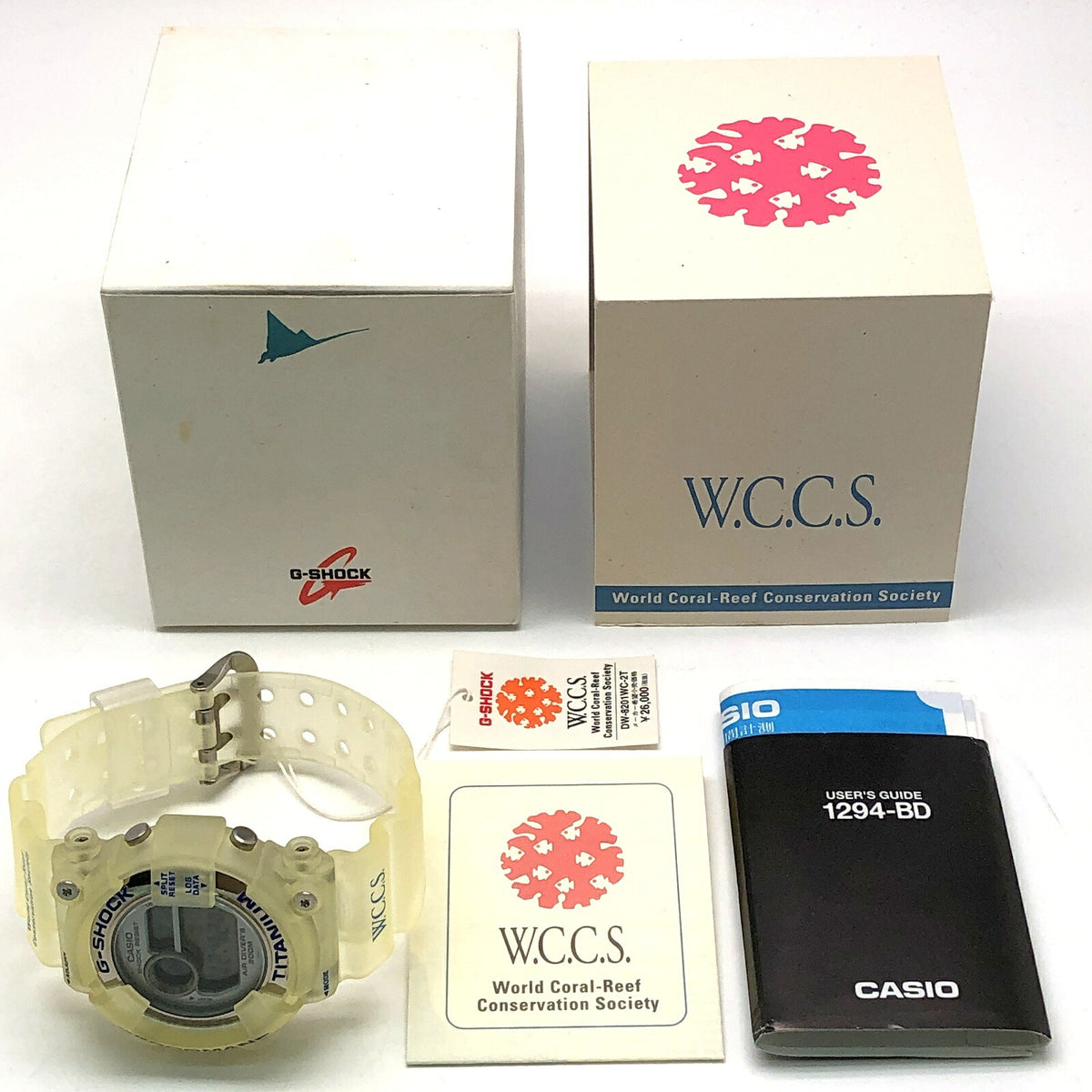 Casio G-SHOCK Frogman W.C.C.S. DW-8201WC-2T Skeleton Watch