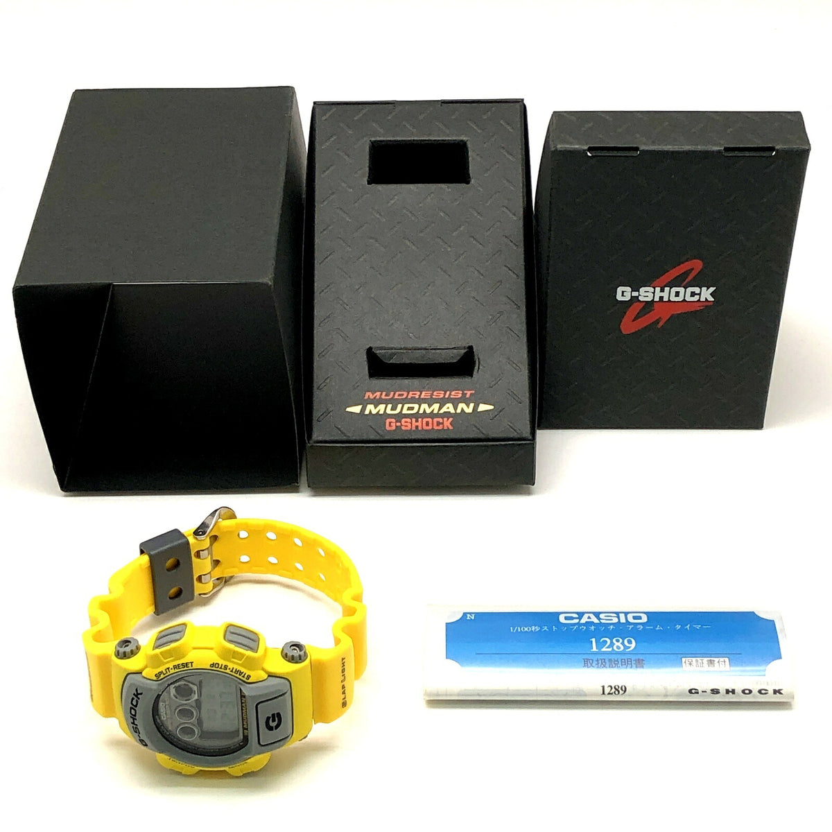 Casio G-SHOCK Mudman DW-8400Y-9T Men In Yellow Watch