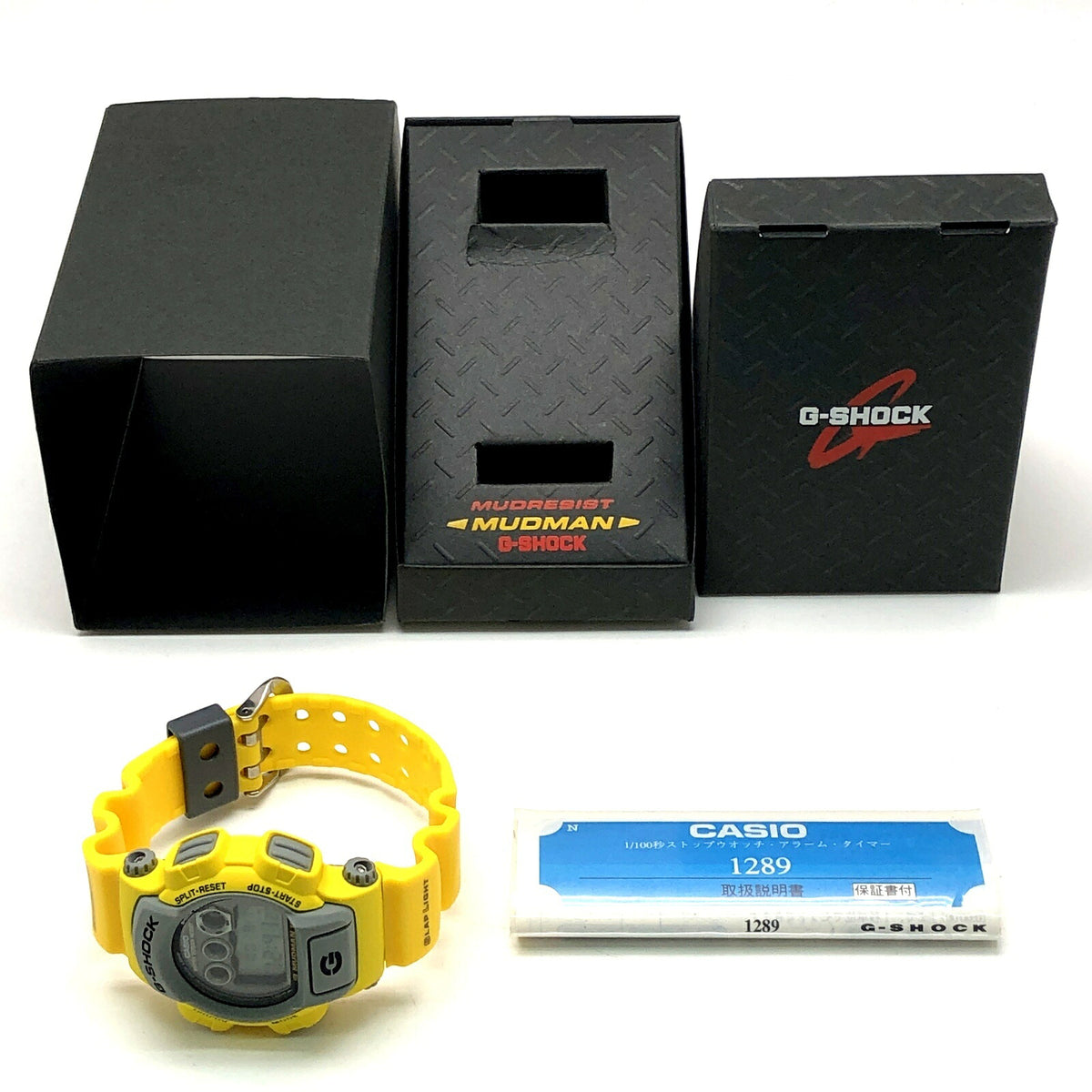 Casio G-SHOCK Mudman DW-8400Y-9T Men In Yellow Watch