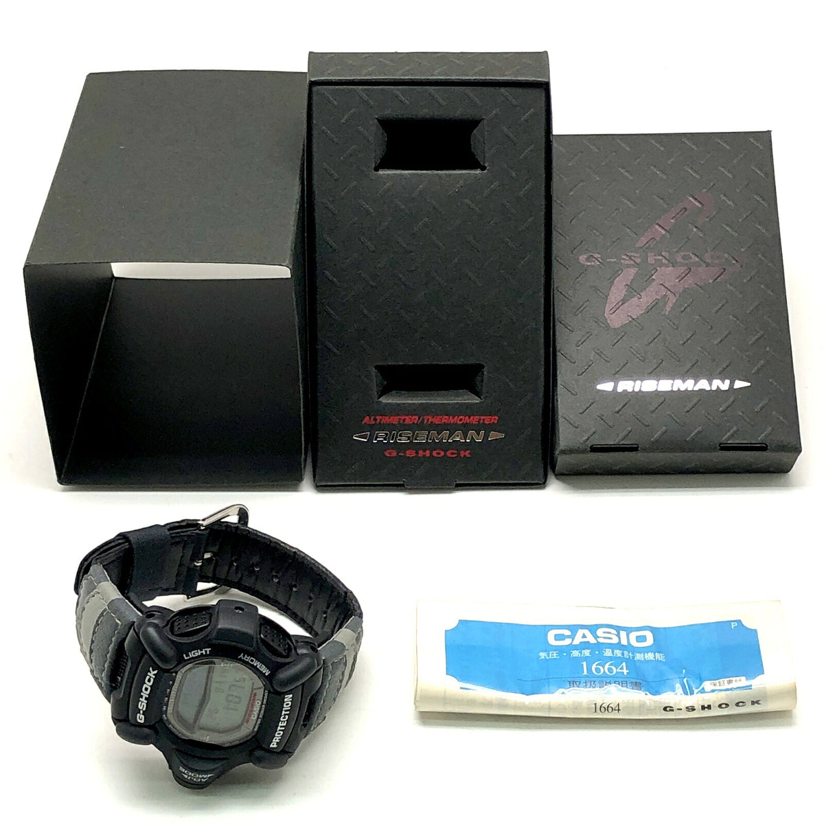 Casio G-SHOCK RISEMAN MEN IN BLACK DW-9100ZJ-1T Watch Multi