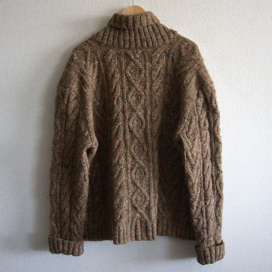 Polo Ralph Lauren 90S Nep Cable Knit Sweater Size XXL
