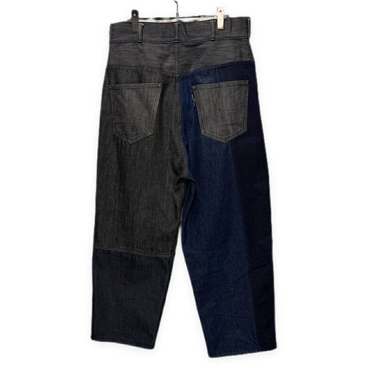 COMME des GARCONS HOMME 21AW Patchwork Tapered Denim Size S