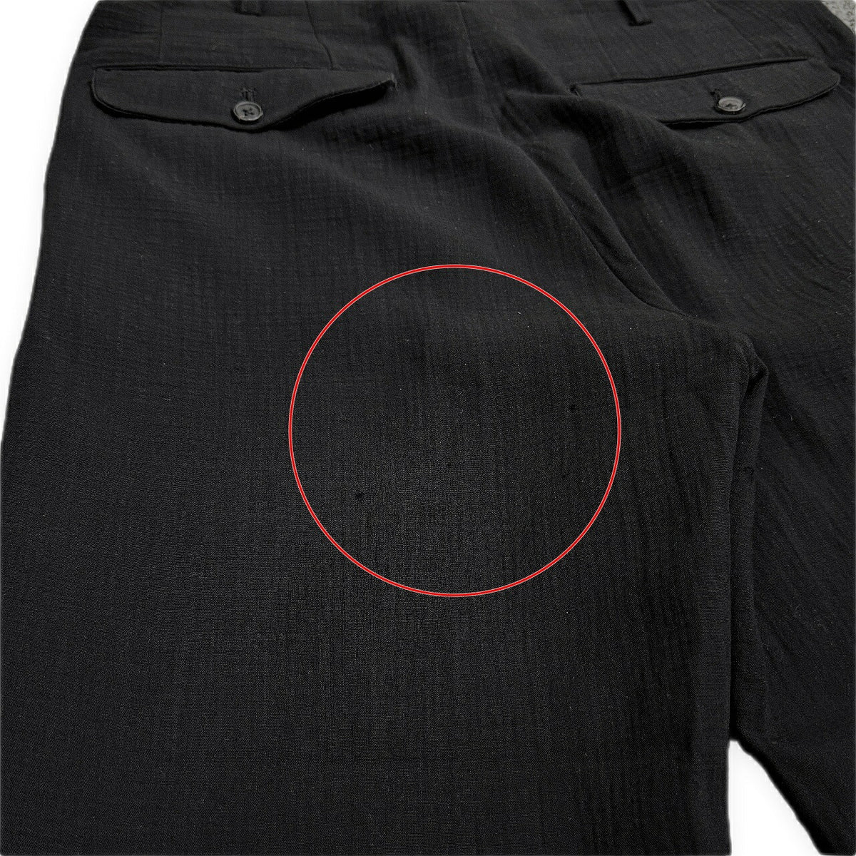 Yohji Yamamoto PH 95SS Wool Kogin Sashiko Suit Black Size S・M