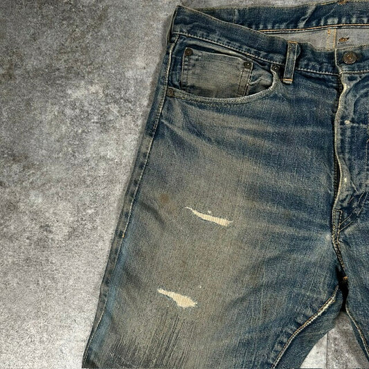 Levi's 60s 551ZXX V-Stitch Offset Loop Denim Pants Size W36