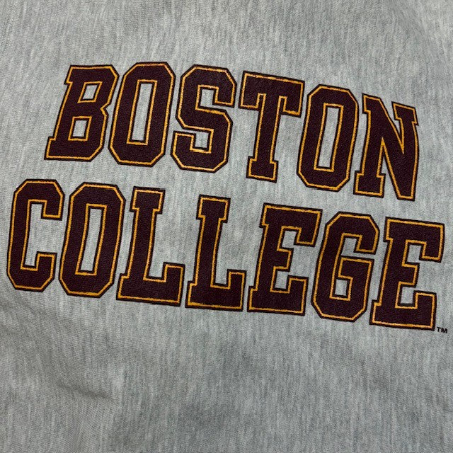 Champion Reverse Weave 90s Boston Sweatshirt Gray Size Small