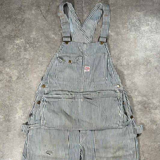 Carhartt 40s Vintage Hickory Double Knee Overalls Jeans