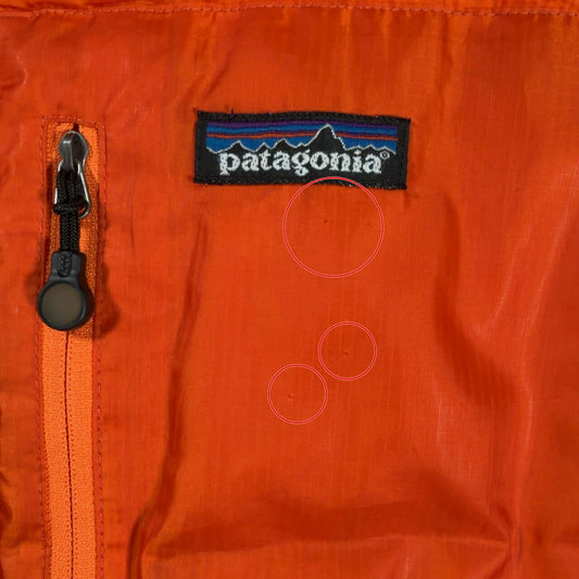 Patagonia 00s Orange DAS Parka Insulated Jacket Size M