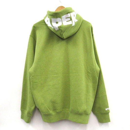 AAPE BY A BATHING APE Green Pullover Hoodie Size L