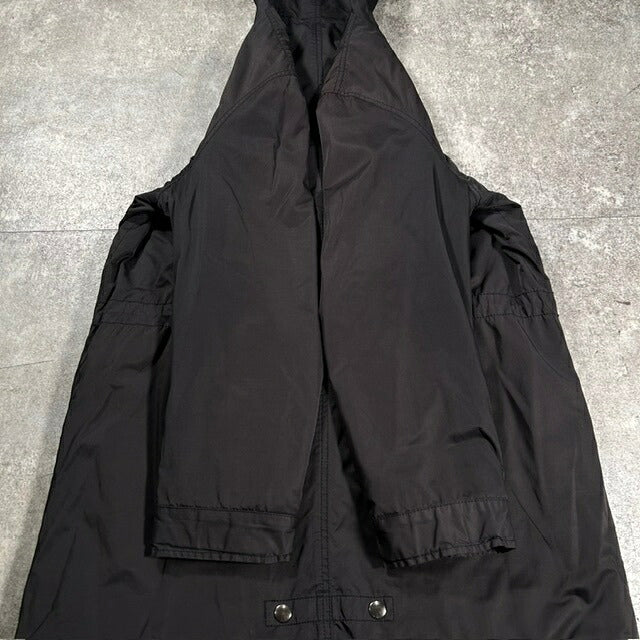 Polo by Ralph Lauren 90s Black Nylon Mod Parka Size L