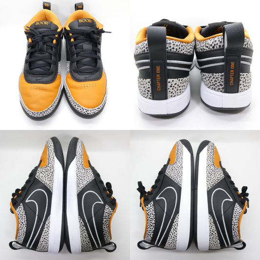 NIKE BOOK 1 NAS EP Safari Orange/Black Sneakers