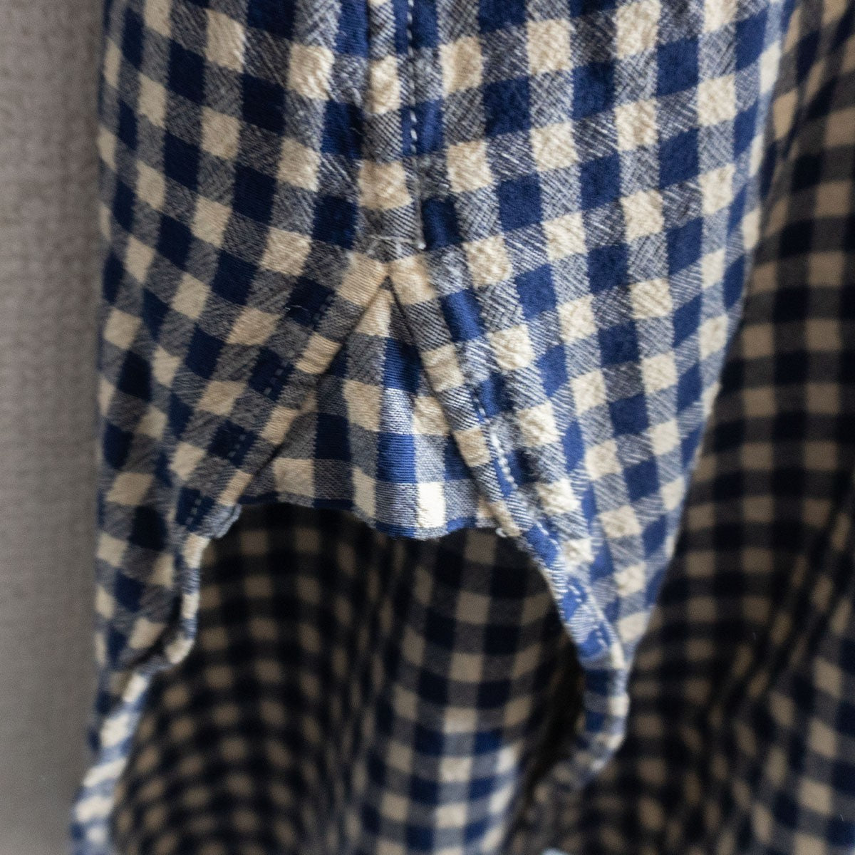 Y's Gingham shirt dress Size 2