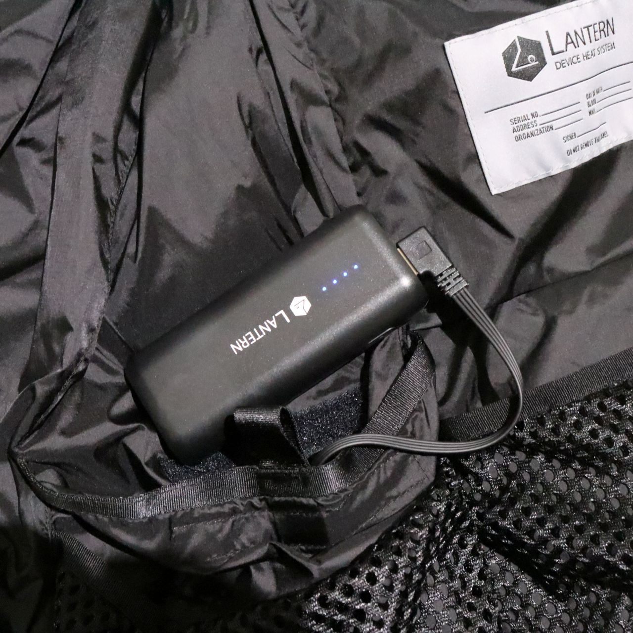 LANTERN Insulated Heating Vest Black Size 4
