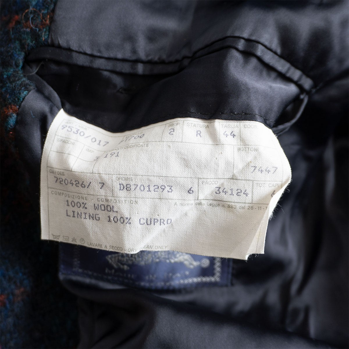 BURBERRYS Tweed Double-breasted Coat Size 44