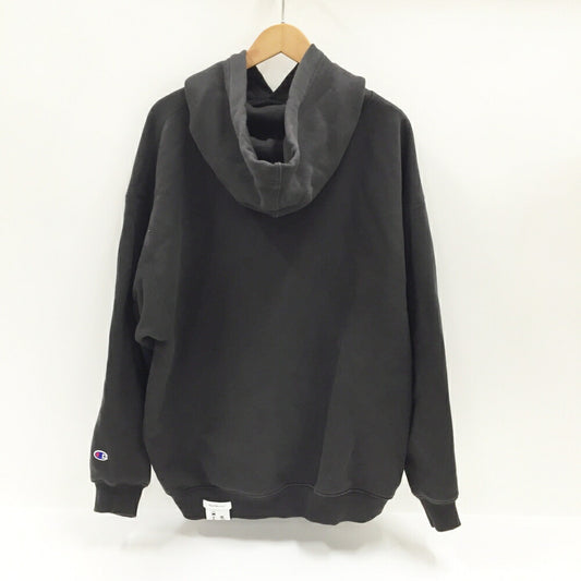 Champion Academy Hooded Gray Sweatshirt Size XL