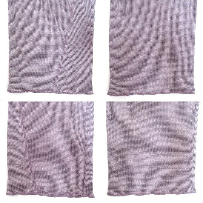 saby 25AW Waffle Easy Pants Purple Size 2