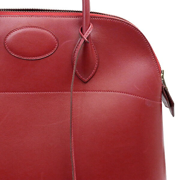 HERMES Bolide 35 Box Calf Rouge Hardware Bag Size ONE SIZE