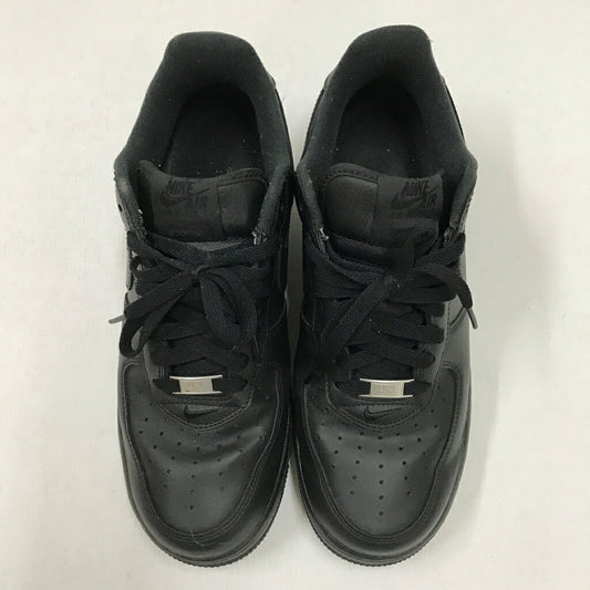 NIKE x Supreme Air Force 1 Low Black Sneakers Size 27.5
