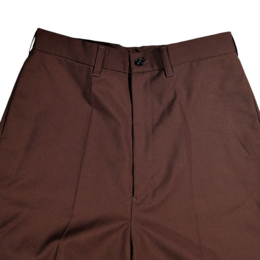 SEEALL 25SS Wool Baggy Shorts Brown Size 4