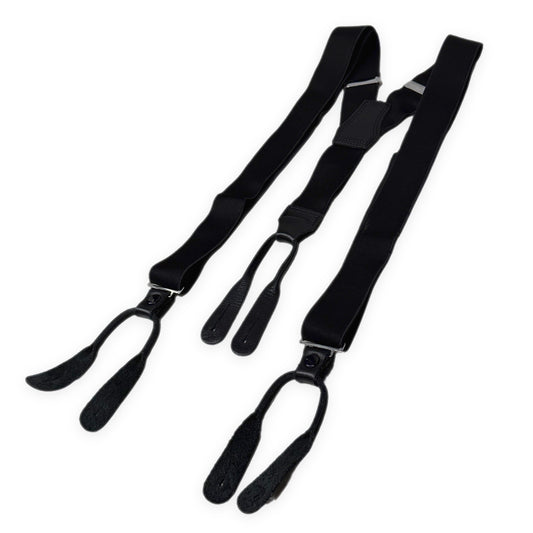 Yohji Yamamoto Pour Homme 80s Leather Suspenders Belt