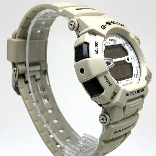Casio G-SHOCK G-9000-8 MUDMAN Mud Resist Beige Orange Watch