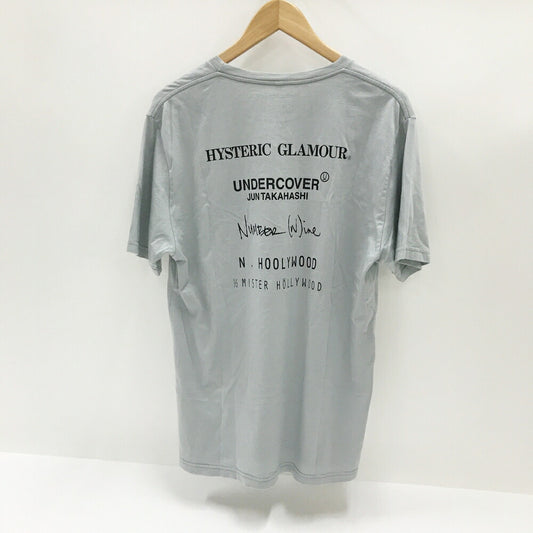 QUADROPHENIA Light Gray Graphic T-Shirt Size L