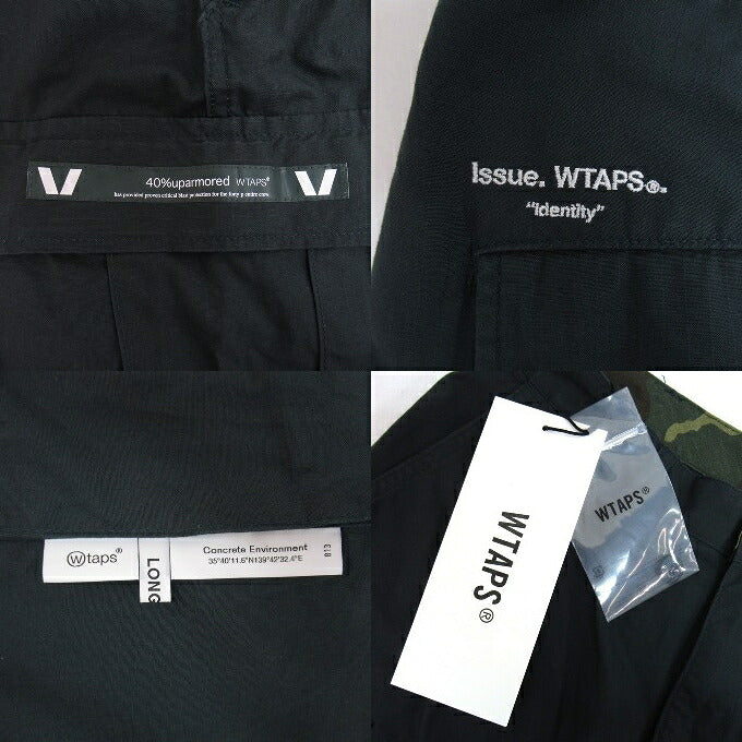 WTAPS SS24 MILS9601 Cotton Ripstop Shorts Green Size 04