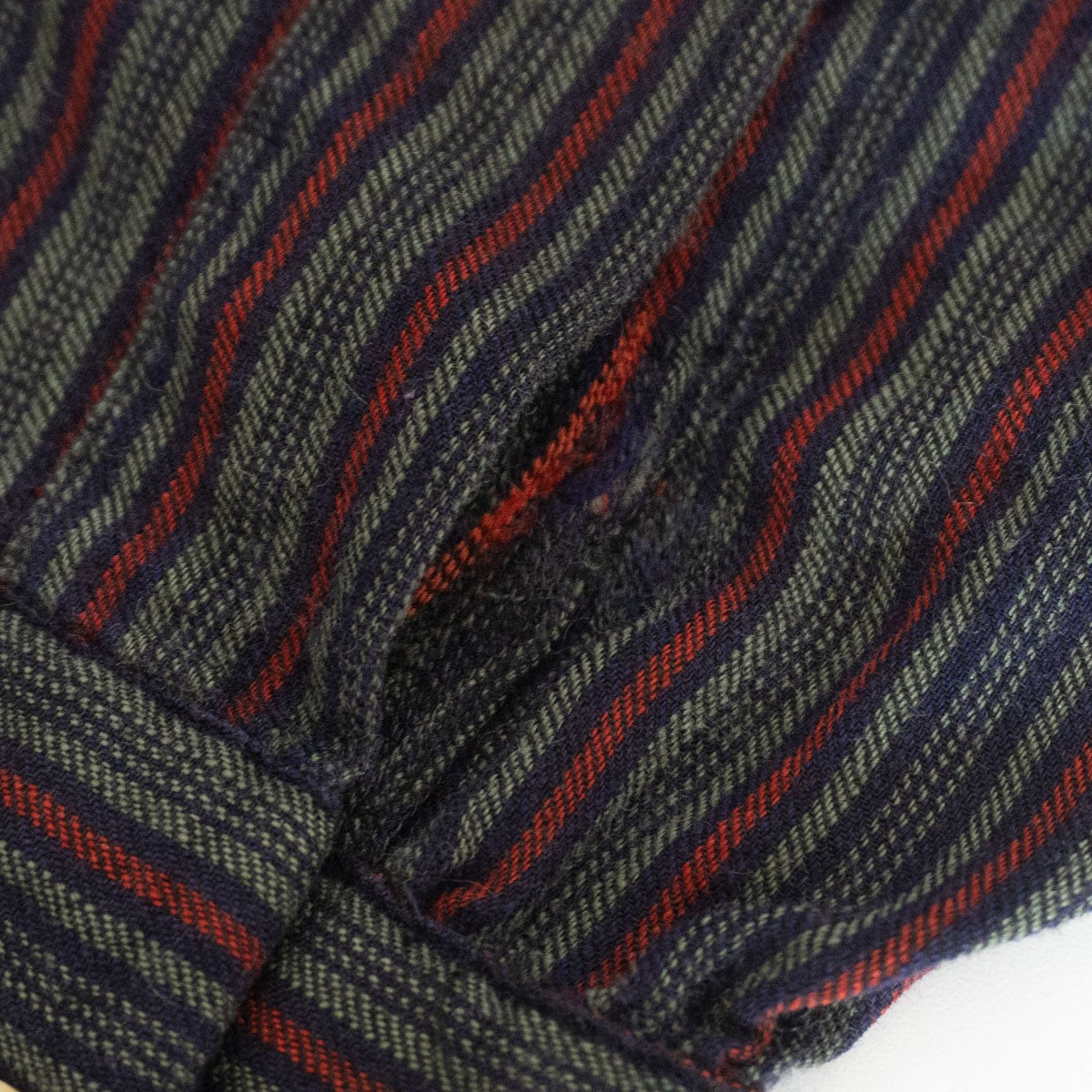 Viyella 60S Open Collar Striped Shirt Size L