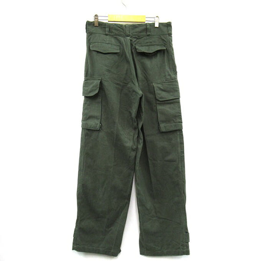 French Military 50s M-47 Cargo Pants Green Size 84