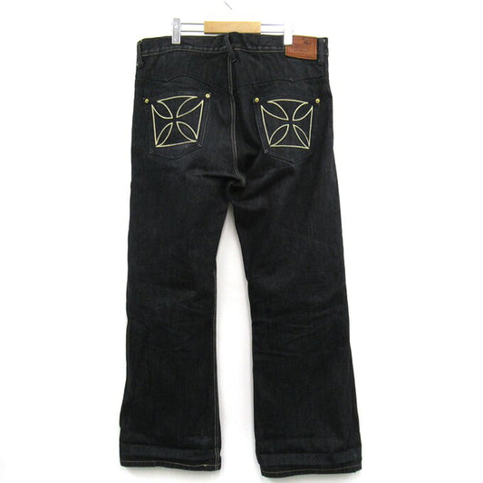 GANGSTERVILLE THUG "IRON CROSS" Jeans Black Size XL