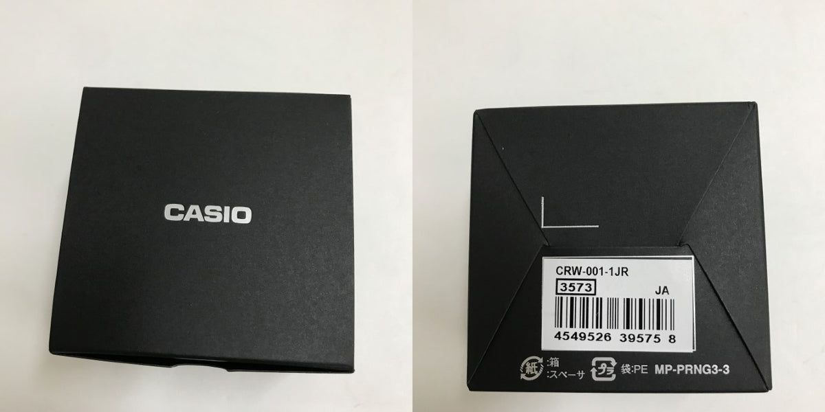 CASIO RING WATCH CRW-001-1JR Silver Sneakers