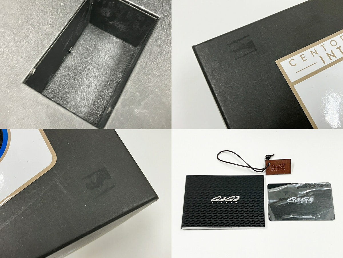 GaGa MILANO Manuele 46 Inter 110th Anniv. Limited Watch