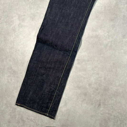 UNION BROS. UB1005 Selvedge Tapered Jeans Blue Size W38