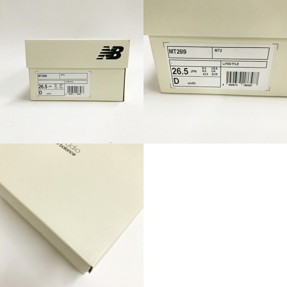 TOKYO DESIGN STUDIO New Balance Lime Black Sneakers Size 26.5cm