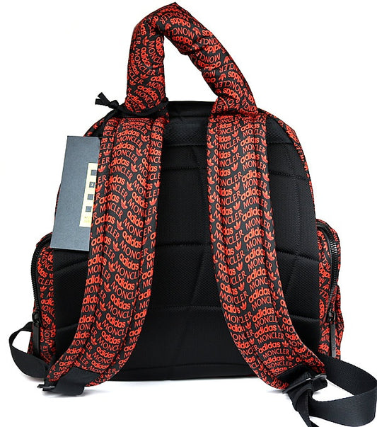 MONCLER x adidas Red Black Backpack Size ONE SIZE