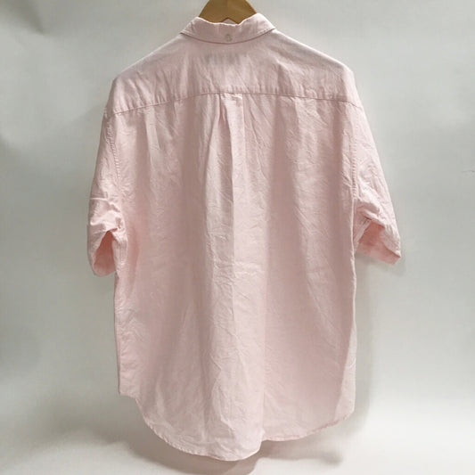 Supreme Loose Fit S/S Oxford Shirt Pink Size S