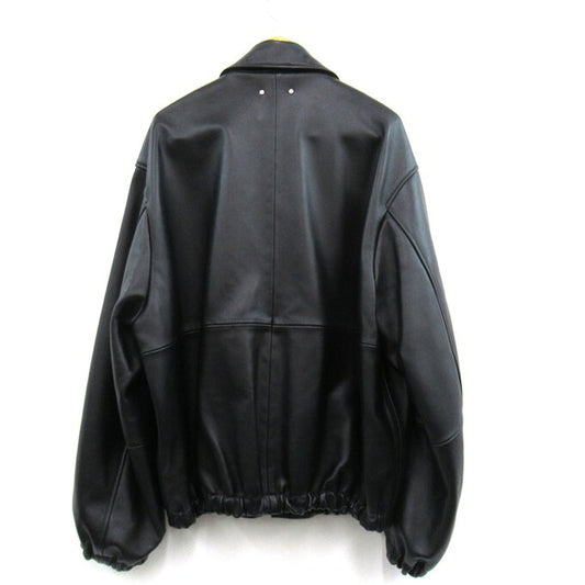 ssstein 26SS Sheep Leather Zip Short Jacket Black Size L