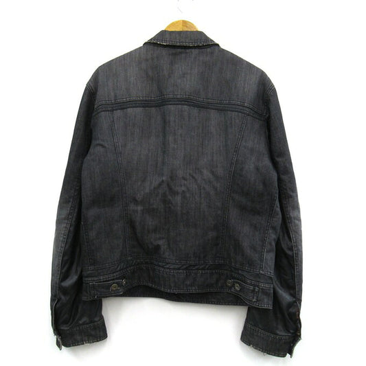 DOLCE&GABBANA 90s Denim Trucker Jacket Black Size 36
