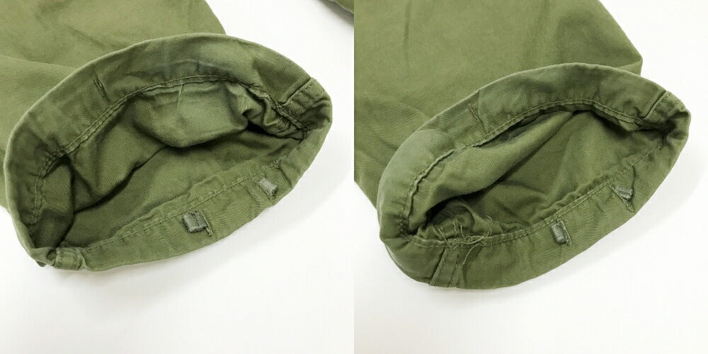 WTAPS Cargo Cotton Satin Trousers Olive Khaki Size 2