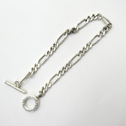 ANTIDOTE BUYERS CLUB Figaro Wide Chain Bracelet Silver